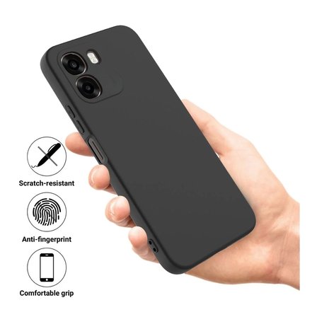 Oppo A6 Uyumlu Silikon Kılıf - Pastel Renk Tonu Kamera Korumalı Esnek Kapak - Lacivert