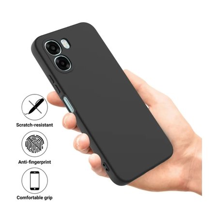 Oppo A6X Uyumlu Silikon Kılıf - Pastel Renk Tonu Kamera Korumalı Esnek Kapak - Yeşil