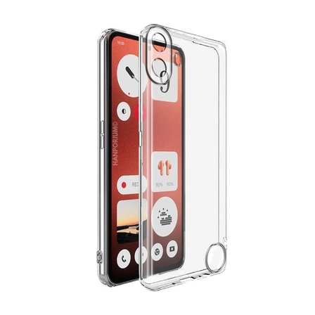 CMF Phone 1 Uyumlu Silikon Kılıf - Pastel Renk Tonu Kamera Korumalı Esnek Kapak - Şeffaf
