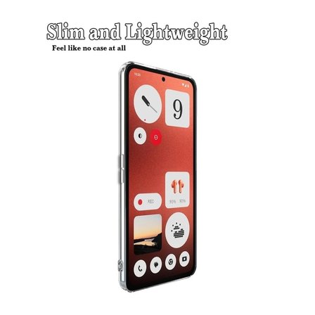 CMF Phone 1 Uyumlu Silikon Kılıf - Pastel Renk Tonu Kamera Korumalı Esnek Kapak - Şeffaf