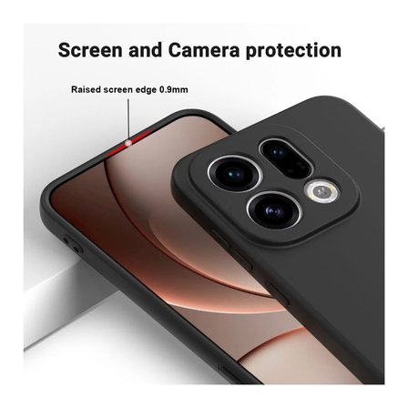 Oppo Find X9 Uyumlu Silikon Kılıf - Pastel Renk Tonu Kamera Korumalı Esnek Kapak - Şeffaf