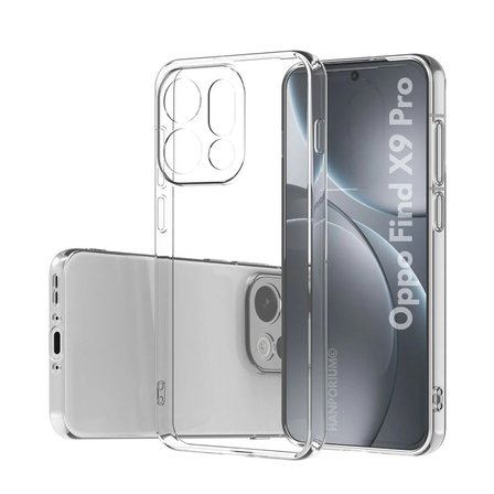 Oppo Find X9 Pro Uyumlu Silikon Kılıf - Pastel Renk Tonu Kamera Korumalı Esnek Kapak - Şeffaf
