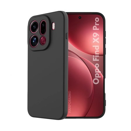 Oppo Find X9 Pro Uyumlu Silikon Kılıf - Pastel Renk Tonu Kamera Korumalı Esnek Kapak - Siyah