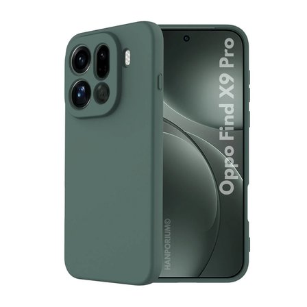 Oppo Find X9 Pro Uyumlu Silikon Kılıf - Pastel Renk Tonu Kamera Korumalı Esnek Kapak - Yeşil