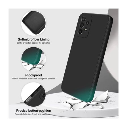 Samsung Galaxy A72 Uyumlu Silikon Kılıf - Pastel Renk Tonu Kamera Korumalı Esnek Kapak - Pudra Pembe