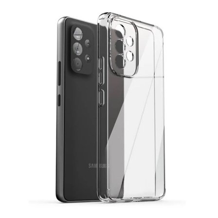 Samsung Galaxy A72 Uyumlu Silikon Kılıf - Pastel Renk Tonu Kamera Korumalı Esnek Kapak - Şeffaf