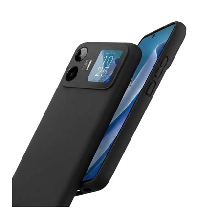 General Mobile GM 26 Pro Uyumlu Silikon Kılıf - Pastel Renk Tonu Kamera Korumalı Esnek Kapak - Mor