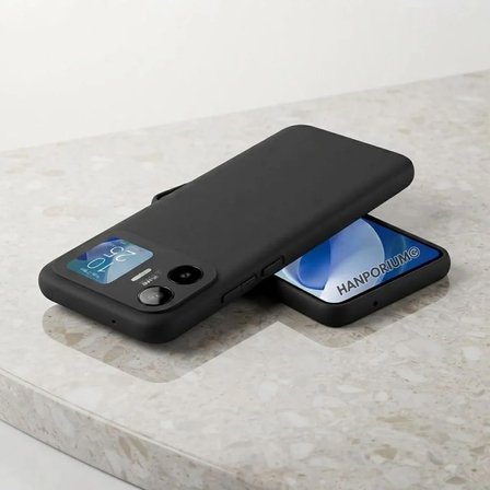 General Mobile GM 26 Pro Uyumlu Silikon Kılıf - Pastel Renk Tonu Kamera Korumalı Esnek Kapak - Mor