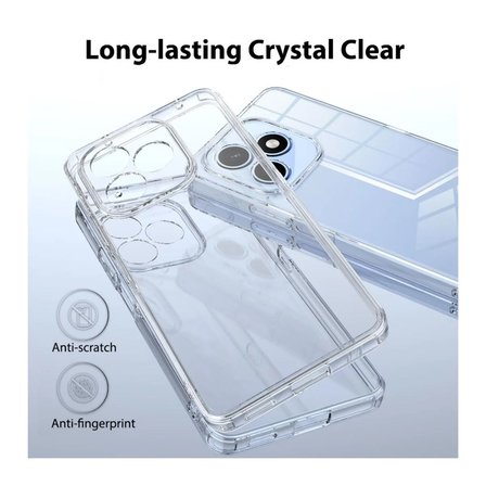 Honor X8D 4G Uyumlu Silikon Kılıf - Pastel Renk Tonu Kamera Korumalı Esnek Kapak - Şeffaf