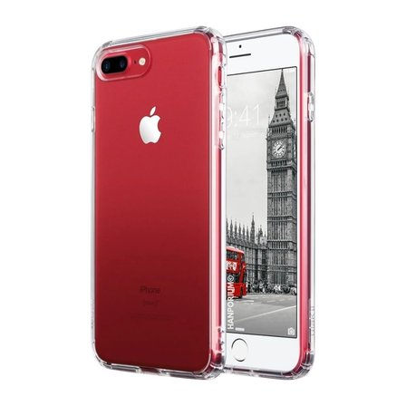Apple iPhone 7 Plus Uyumlu Silikon Kılıf - Pastel Renk Tonu Kamera Korumalı Esnek Kapak - Şeffaf