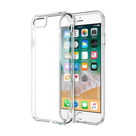 Apple iPhone SE3 2022 Uyumlu Silikon Kılıf - Pastel Renk Tonu Kamera Korumalı Esnek Kapak - Şeffaf