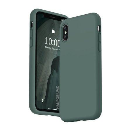 Apple iPhone XS Max Uyumlu Silikon Kılıf - Pastel Renk Tonu Kamera Korumalı Esnek Kapak - Yeşil
