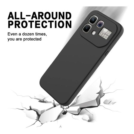 Infinix Note 60 Pro Uyumlu Silikon Kılıf - Pastel Renk Tonu Kamera Korumalı Esnek Kapak - Yeşil