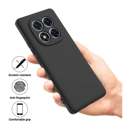 Poco M8 Pro 5G Uyumlu Silikon Kılıf - Pastel Renk Tonu Kamera Korumalı Esnek Kapak - Lacivert