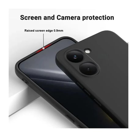 Poco X8 Pro 5G Uyumlu Silikon Kılıf - Pastel Renk Tonu Kamera Korumalı Esnek Kapak - Gri