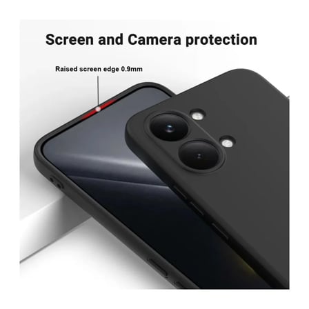 Poco X8 Pro Max 5G Uyumlu Silikon Kılıf - Pastel Renk Kamera Korumalı Esnek Kapak - Lacivert