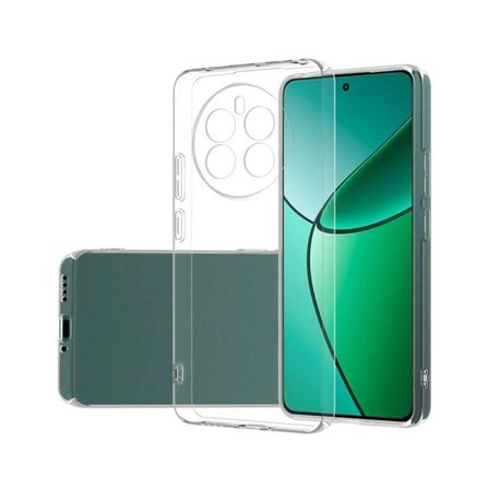 Realme 12 Plus Uyumlu Silikon Kılıf - Pastel Renk Tonu Kamera Korumalı Esnek Kapak - Şeffaf