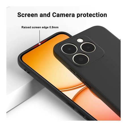 Realme 15T Uyumlu Silikon Kılıf - Pastel Renk Tonu Kamera Korumalı Esnek Kapak - Şeffaf
