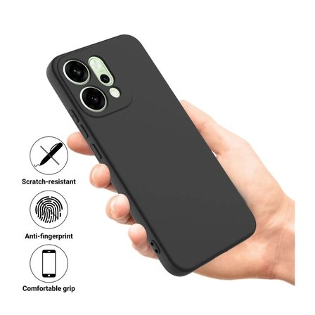 Oppo Reno 14 Pro Uyumlu Silikon Kılıf - Pastel Renk Tonu Kamera Korumalı Esnek Kapak - Lacivert