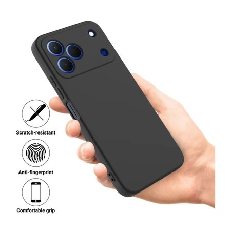 Tecno Spark 50 Uyumlu Silikon Kılıf - Pastel Renk Tonu Kamera Korumalı Esnek Kapak - Lacivert