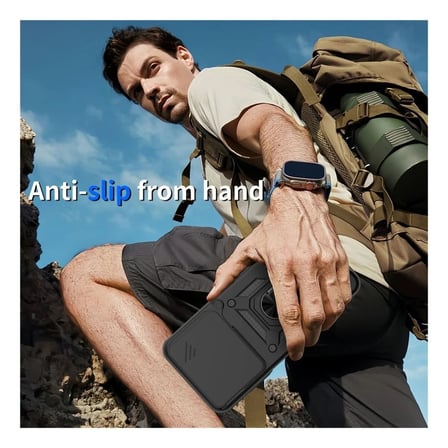 Vivo V60 Uyumlu Tank Kılıf - Yüzüklü Standlı Extra Darbe Koruma Zırhlı Outdoor Kapak Lacivert