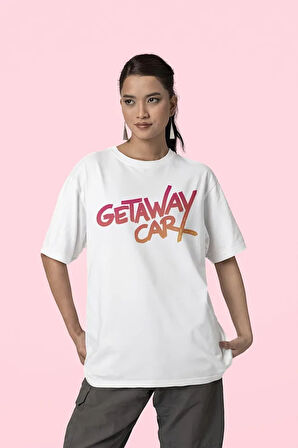 Getaway Car Şarkı Taylor Swift Baskılı Unisex Tişört, Oversize Şarkıcı Tişört