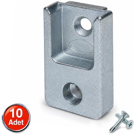 Aletçantam Pvc Pimapen İspanyolet Pencere Kapı Kilit Karşılığı -10 Adet