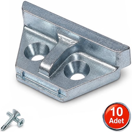 Aletçantam Pvc Pimapen İspanyolet Pencere Kapı Kilit Karşılığı -10 Adet