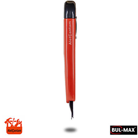 Bulmax Maket Bıçağı Otomatik Kilitlemeli 18Mm