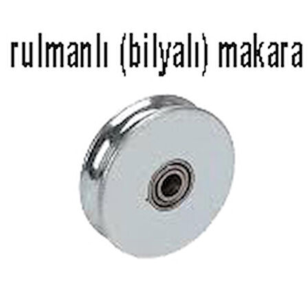 DİRİM İNŞAAT MAKARA  BİLYALI RULMANLI 80MM