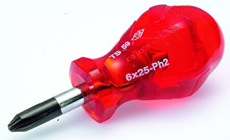 İzeltaş Yıldız Topaç Tornavida Avuçiçi 6x25 Kraft