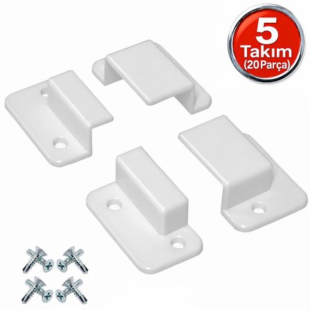 Aletçantam Pencere Sineklik Montaj Aparatı (5 Takım Set) +Vida