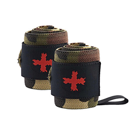 Harbinger Camo Wrist Wraps-Kamuflaj Desenli Bileklik