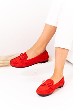Luxury Bağcık Tokalı Babet.Hafif ve Rahat Kullanım , Yumuşak Taban.