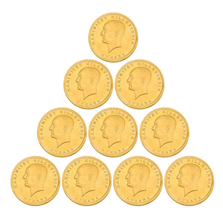 10 Eski Cumhuriyet Altını - Ata Lira