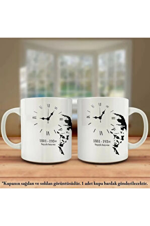 Kişiye Özel| Kişiselleştirilebilir 10 Kasım ATATÜRK Baskılı Kupa