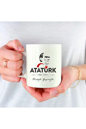 Kişiye Özel| Kişiselleştirilebilir 10 Kasım ATATÜRK Baskılı Kupa