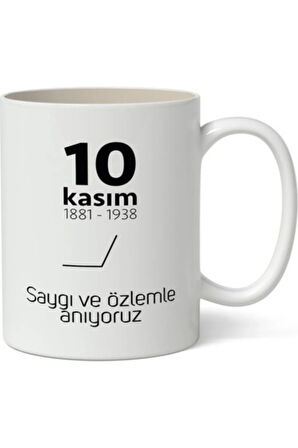 Kişiye Özel| Kişiselleştirilebilir 10 Kasım ATATÜRK Baskılı Kupa