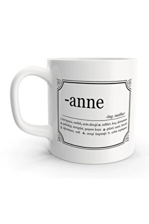 Anneler Gününe Özel|Anneniz İçin Kişiselleştirilebilir Hediye Kupa Bardak