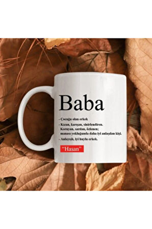 Babalar Gününe Özel|Babanız İçin Kişiselleştirilebilir Hediye Kupa Bardak