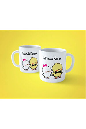 Sevgililer Gününe Özel| Kişiselleştirilebilir 14 Şubat Hediye Çift Kupa Bardak Seti