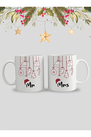 Sevgililer Gününe Özel| Kişiselleştirilebilir 14 Şubat Hediye Çift Kupa Bardak Seti