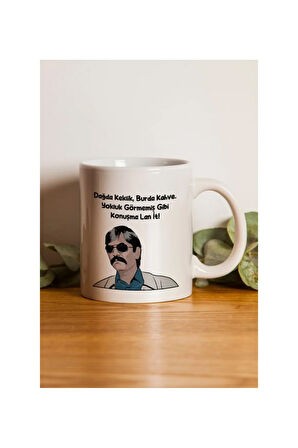 Kurtlar Vadisi Pala Keklik Tasarımlı Hediye Kupa Bardak