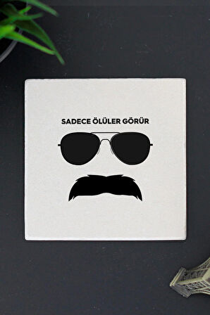 Pala Sadece Ölüler Görür Tasarımlı Hediye Kupa Bardak