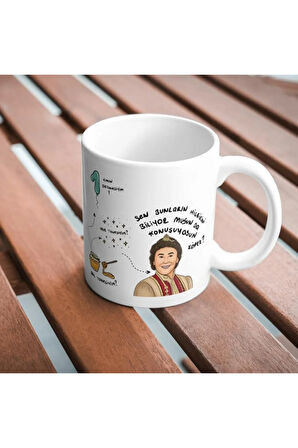 Prens Dizi Ben Kimin Arkadaşıyım Tasarımlı Hediye Kupa Bardak