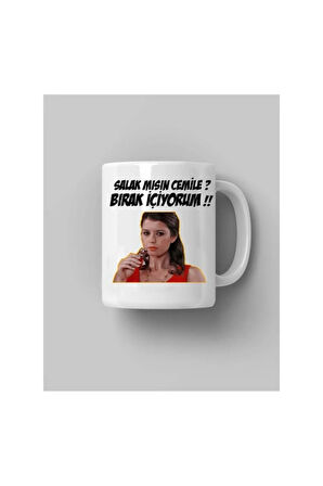 Aşkı Memnu Bırak İçiyorum Tasarımlı Hediye Kupa Bardak