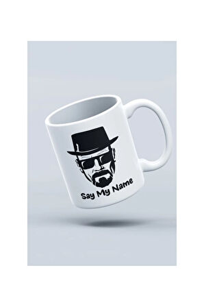Breaking Bad Say My Name Tasarımlı Hediye Kupa Bardak