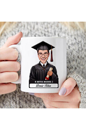 Sevgileye-Arkadaşa Özel Hediyelik|Kişiselleştirilebilir Karikatür Hediye Kupa Bardak