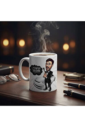 Sevgileye-Arkadaşa Özel Hediyelik|Kişiselleştirilebilir Karikatür Hediye Kupa Bardak