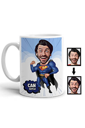 Sevgileye-Arkadaşa Özel Hediyelik|Kişiselleştirilebilir Karikatür Hediye Kupa Bardak